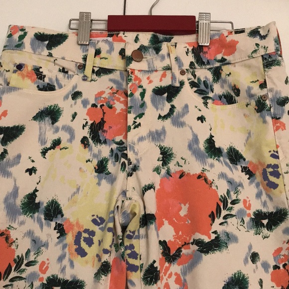 Gap 1969 Floral Jean Legging, Size 28r - Picture 6 of 11
